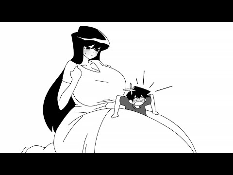 Giantess's cookie┃Komisan Fan Animation