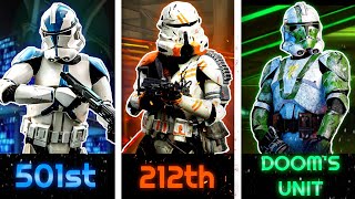 Every Clone LEGION in Star Wars Explained