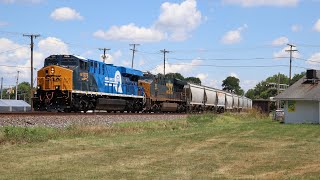 CSXT M313-30 With CSX 1976 “Conrail” In the Lead