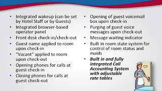 1 6 Complete Concierge   Interface for Hotel's PMS systems