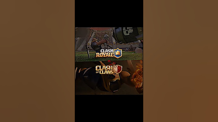 Clash Royale vs Clash Of Clans | Wouldn't you agree @BradCR?
