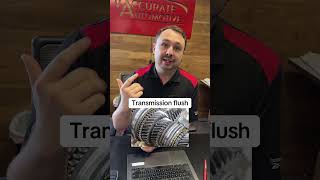 Is it smart to do a transmission flush?  #fyp #auto #automotive #transmission #flush ￼