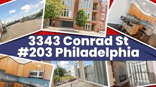 Check out 3343 Conrad St #,203 in the East Falls section of Philadelphia PA 19129!