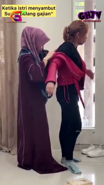 Ketika Istri Menyambut Suami Pulang Gajian 😅 #lucu