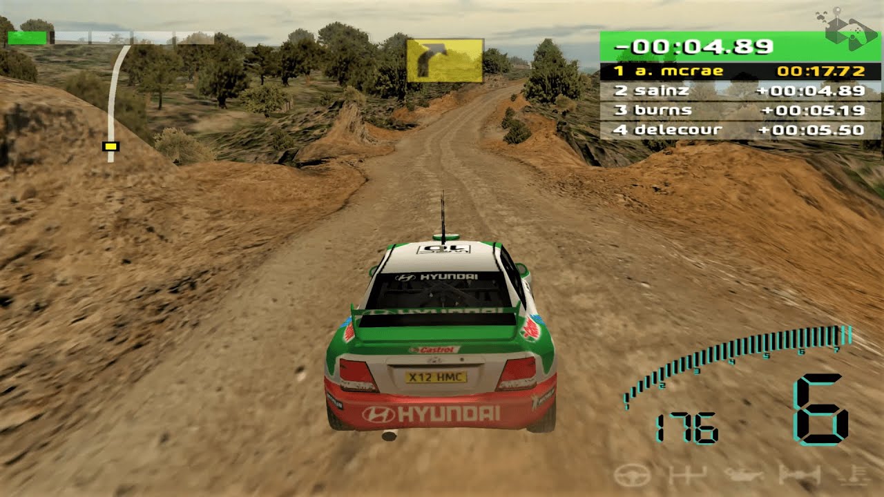 WRC: World Rally Championship (2001) - Cyprus Rally | PS2 4K Gameplay ...