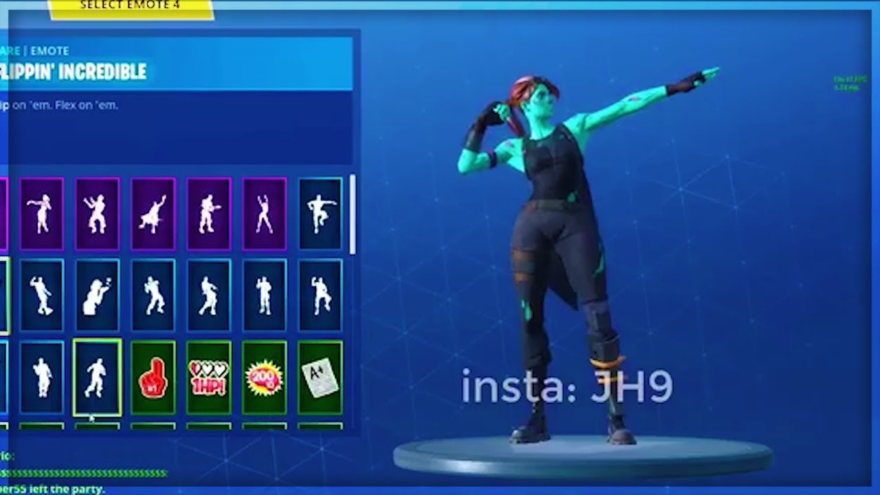 *NEW* DANCE EMOTES!! (leaked) ft: Hula, Flippin Incredible, Twist, On The Hook | Fortnite