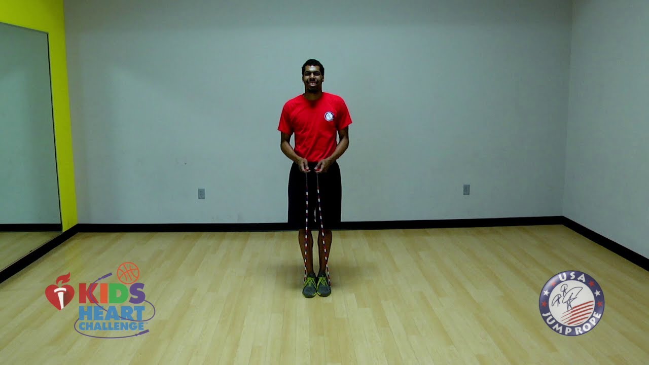 Kids Heart Challenge Single Rope Skills #7 - YouTube