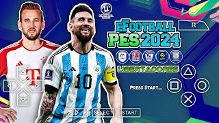 ✅ Instale Agora! Novo eFootball PES 2024 Atualizado Para PPSSPP Offline
