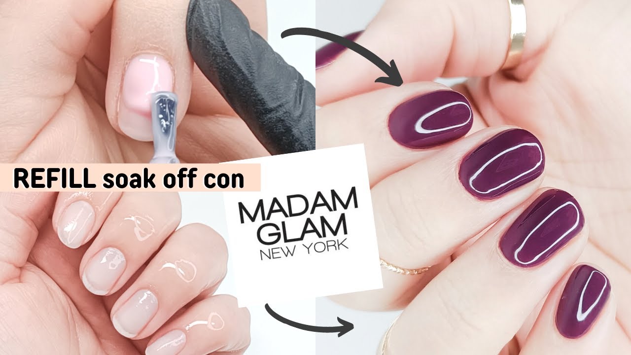 Come faccio il semipermanente rinforzato con prodotti MADAM GLAM + SCONTO e novità! 🤩 desmynails