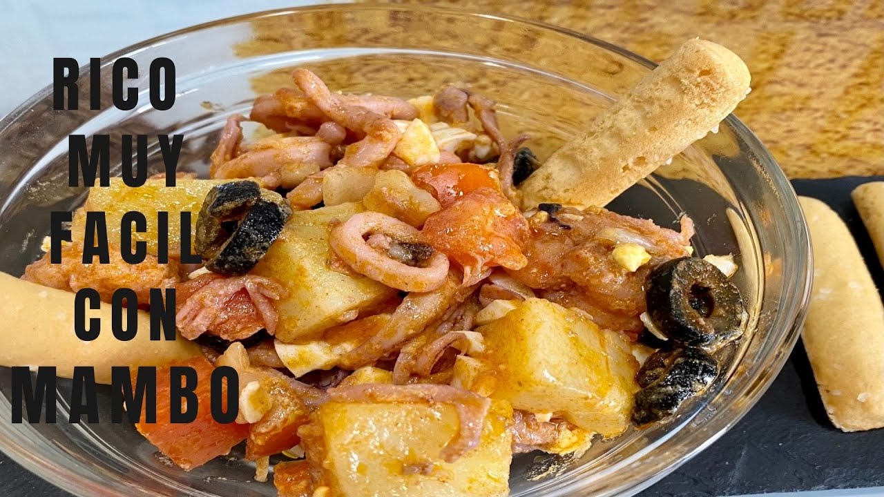 ENSALADA TEMPLADA DE CALAMARES Y LANGOSTINOS EN MAMBO!!