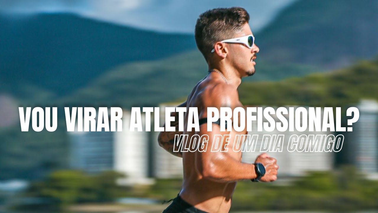 EU VOU VIRAR ATLETA PROFISSIONAL? UMA DIA COMIGO | VLOG