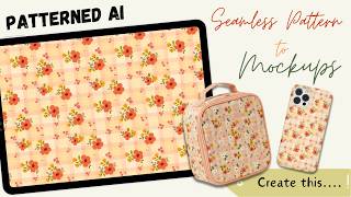 Create Seamless Patterns with AI + Procreate | From Design to Product Mockups