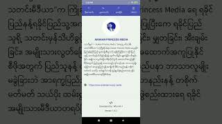 Arakan Princess Media Android Application Usage screenshot 1