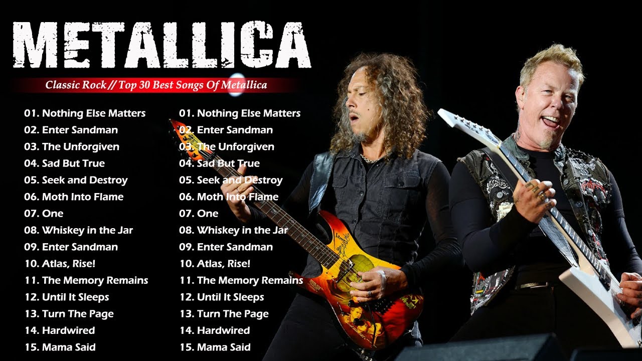 The Best Of Metallica - Metallica Greatest Hits full Album - YouTube Metallica best tracks