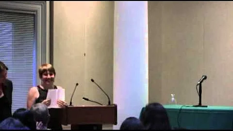 Translation Prize 2013 - Alyson Waters receives he...