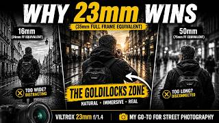 'The Goldilocks Zone of Street Photography Lens.' 'The Goldilocks Zone of Street Photography Lens.'