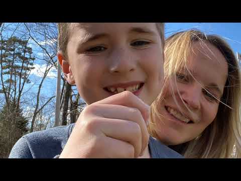 Child Family Center Blowing Bubbles for Autism🧩💙