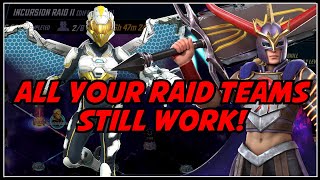 Playtest Incursion Raid 2 Slider! | Build These Key Characters! | Marvel Strike Force