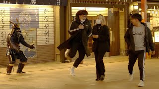 サムライマネキンドッキリ~浅草編~/SAMURAI Mannequin Prank in Asakusa, Japan