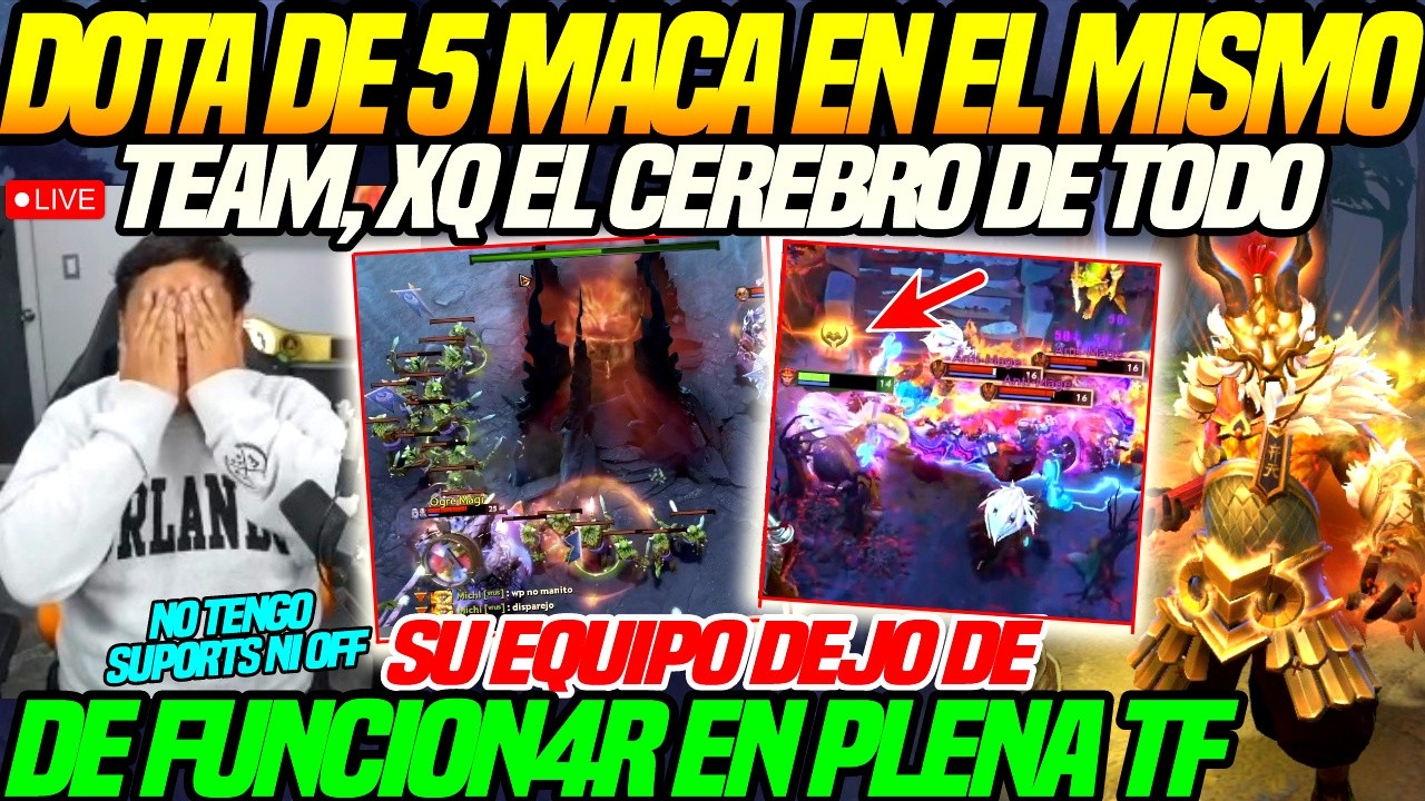 😲MACARIUS es SACADO de QUICIO con SU EQUIPO de PUROS MACAS😲EL CEREBRO les dejo de FUNCION4R en la TF