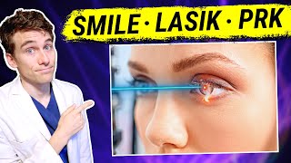 Should You Get SMILE, LASIK, or PRK Eye Surgery?