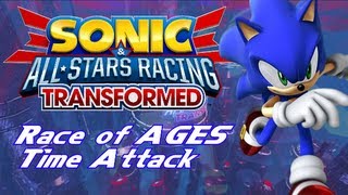 Sonic and All-Stars Racing Transformed (Wii U) - Race of AGES Time Attack
