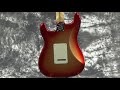2013 Fender American Deluxe Stratocaster New Old Stock Sienna Red Metallic Sunburst