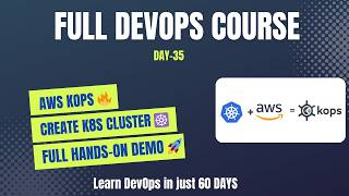 AWS KOPS Tutorial | Create Kubernetes Cluster on AWS EC2 (Step-by-Step) | Day 35