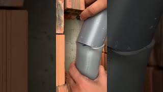 Great way to connect PVC pipes