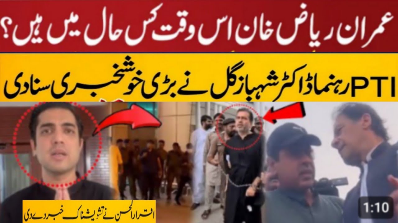 Shahbaz Gill Shares Very Good News About Imran Riyaz Khan #imrankhan # ...