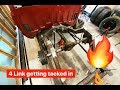 Tack Welding the Rear 4 Link from Switch Suspensions (Bagged And Bodied Silverado Build)