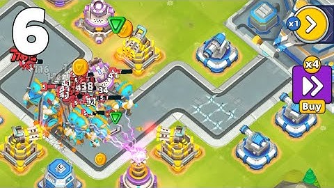 Raid Rush Tower Defense Gameplay Walkthrough | No Commentary | Attacks for Dominating Part 6