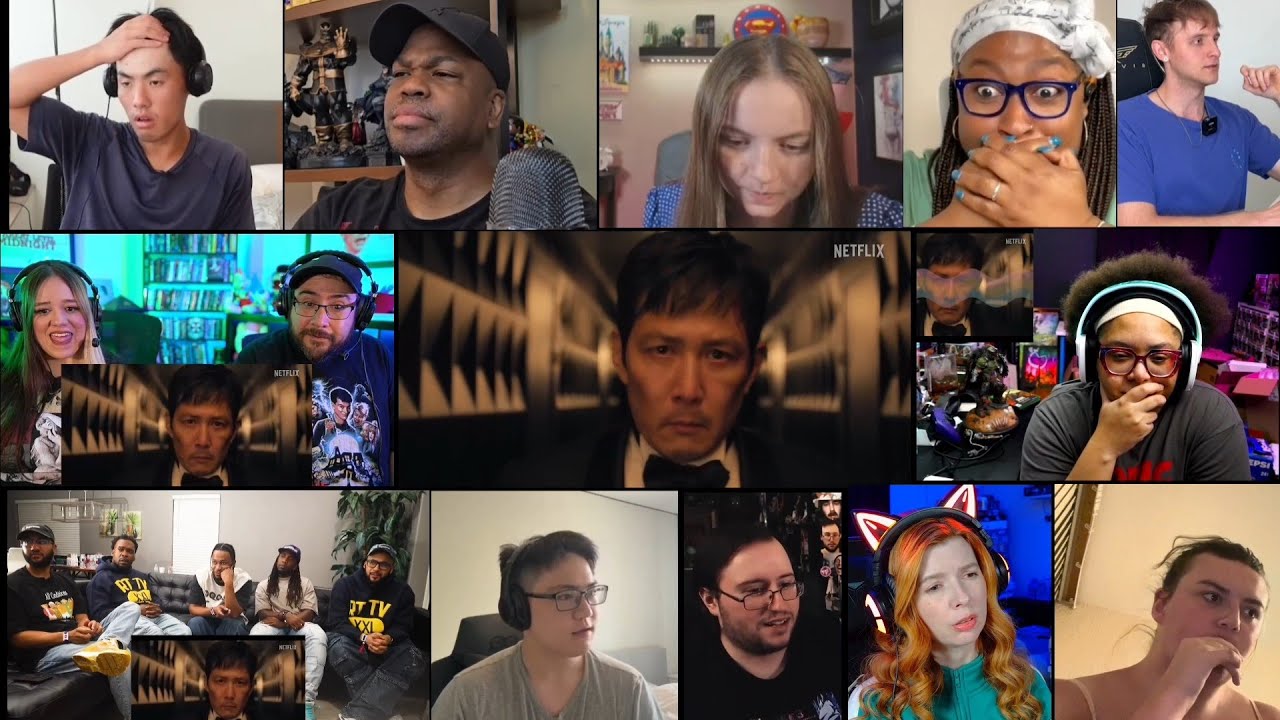 Squid Game season 3 Official Trailer Reaction mashup