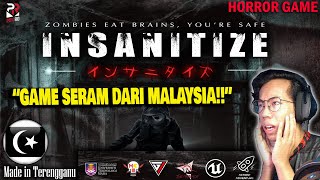 *SERAM* GAME HORROR DARI MALAYSIA!! || INSANITIZE Gameplay [Pok Ro] (Malaysia)