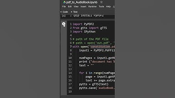 Convert PDF to AudioBooks for Free