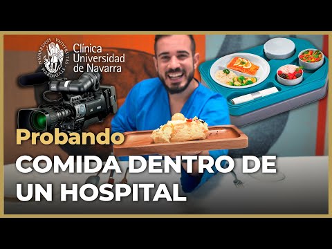 GRABO LA COMIDA en un HOSPITAL