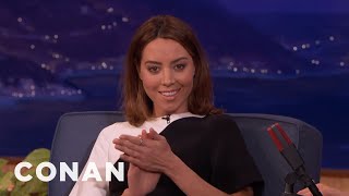 Conan Launched Aubrey Plaza’s Career | CONAN on TBS