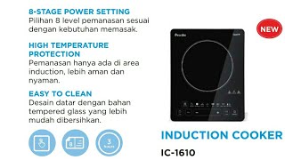 Induction cooker kompor hemat listrik ic-1613 dan ic-1610