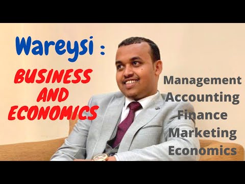 Wareysi: Kuliyadda Business and Economics | Accounting | Mustaf Xareed