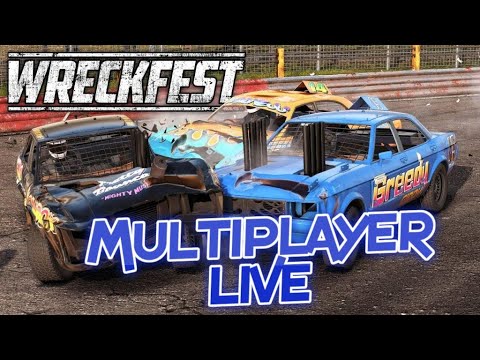 Wreckfest Multiplayer Racing - Live Stream - YouTube