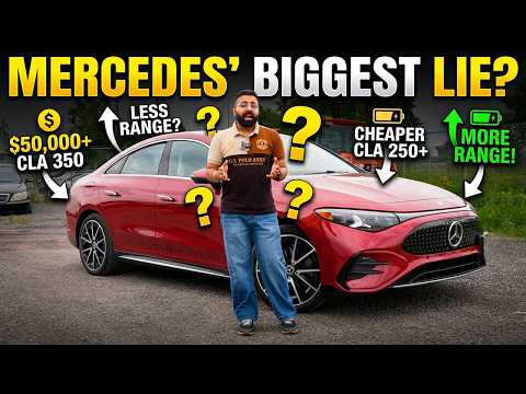 2026 Mercedes CLA 350 vs CLA 250+ Canada — The Trim Paradox Mercedes Doesn't Explain