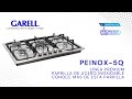 Garell | PEINOX5Q - Diseño Vanguardista - Acero Inoxidable - Gas Natural y LP