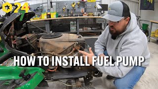 How to Install Fuel Pump on John Deere Riding Lawn Mower Thumbnail