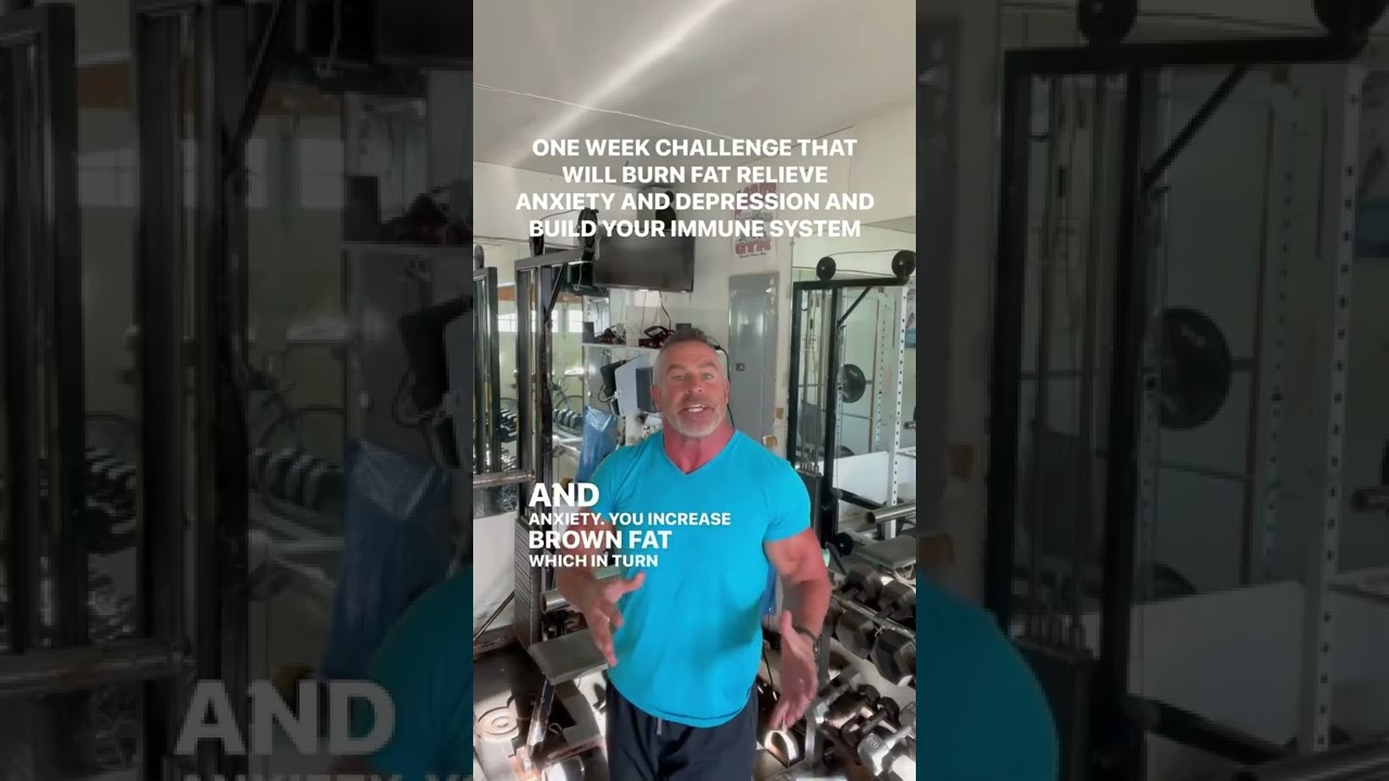 RELIEVE ANXIETY AND DEPRESSION BURN FAT AND STRENGTHEN YOUR IMMUNE SYSTEM WITH THIS CHALLENGE