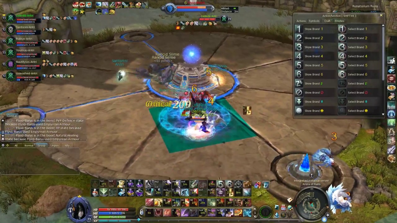 Funny Runatorium: Antriksha Asmo vs Barus  with 4 Sins Setup