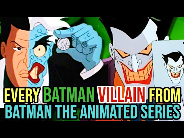 batman cartoon villains