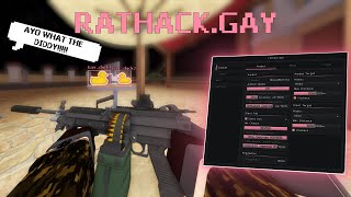Cheating on Roblox phantom forces with RATHACK.GAY ($5 lifetime)