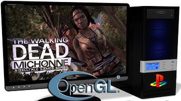 RPCS3 Playstation 3 Emulator - The Walking Dead: Michonne (2016). Ingame. OpenGL api. Test #2