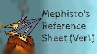 [C428] Mephisto's reference sheet speedpaint (READ DESC)