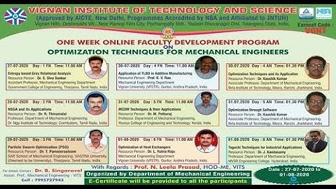 FDP OTME Day 4 session 1